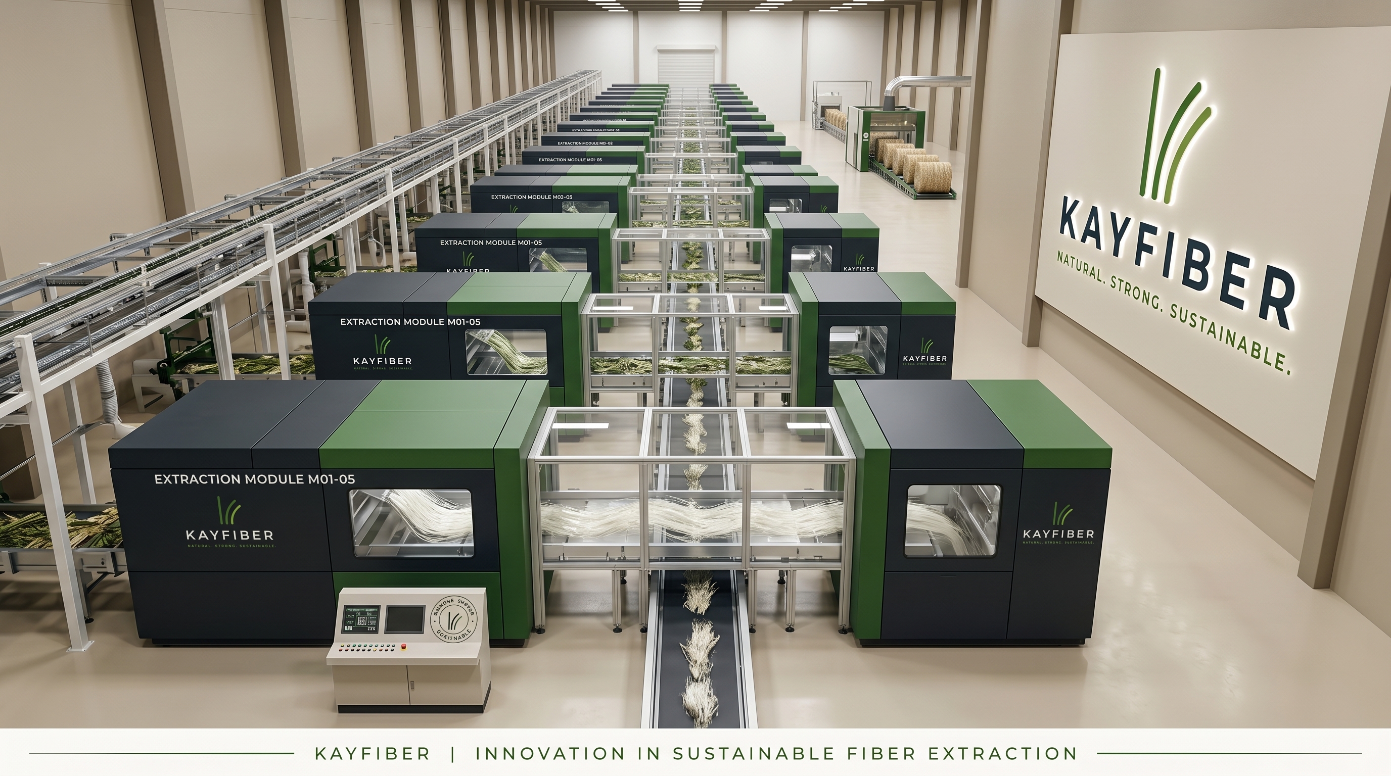 Fiber extraction module